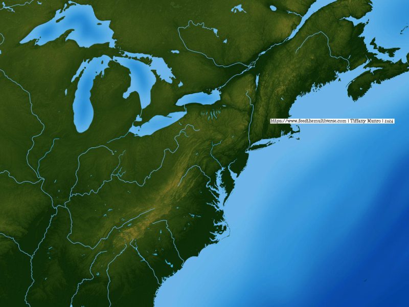 Rivers of the Eastern States and Great Lakes