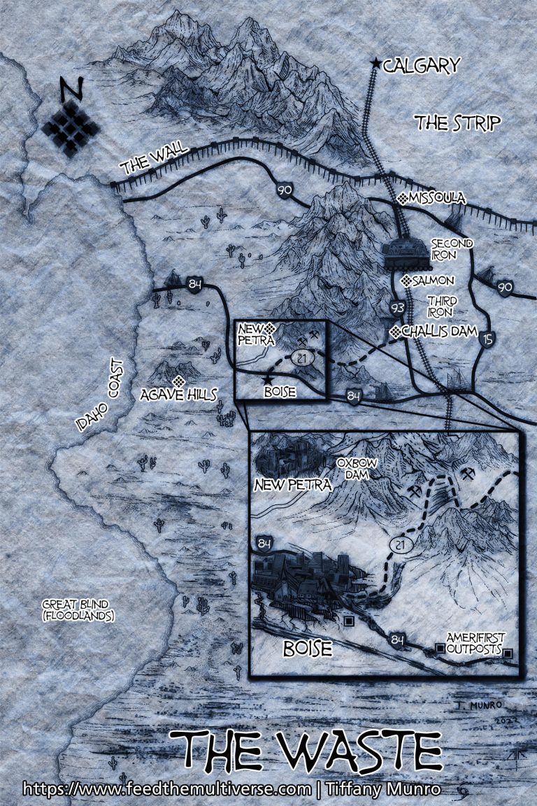Helix: Wastelands of the Apocalypse Rail Map