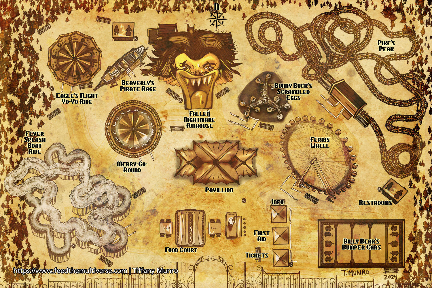Fallen Nightmare Carnival Map