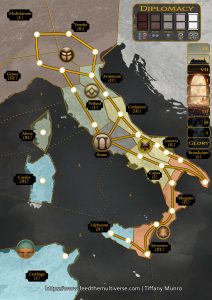 Italy Game Board