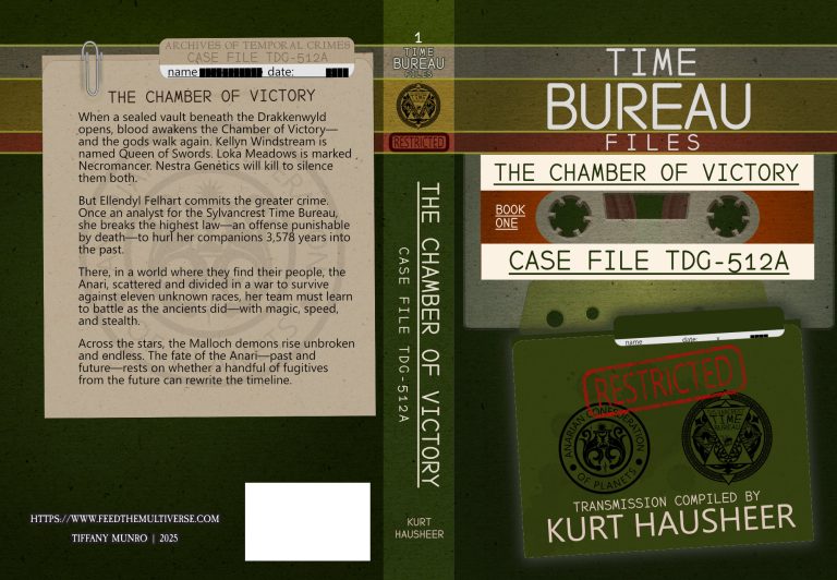 The Time Bureau Files: Case-File Book Cover Series for Kurt Hausheer