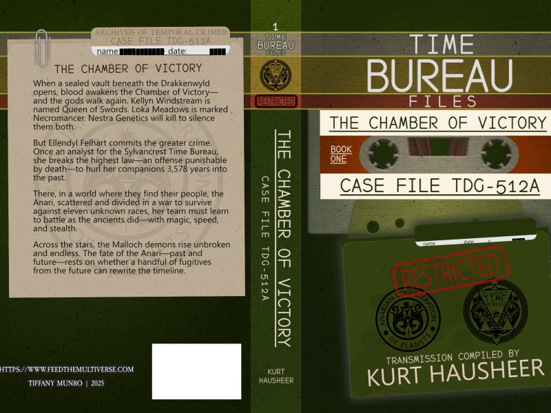 The Time Bureau Files: Case-File Book Cover Series for Kurt Hausheer